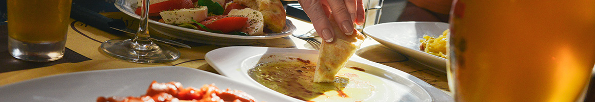 Eating Greek at Arianas Greek Restaurant restaurant in West Columbia, SC.